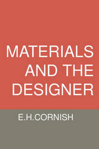 Cover image for Materials and the Designer