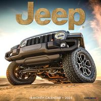 Cover image for Jeep 2025 12 X 12 Wall Calendar