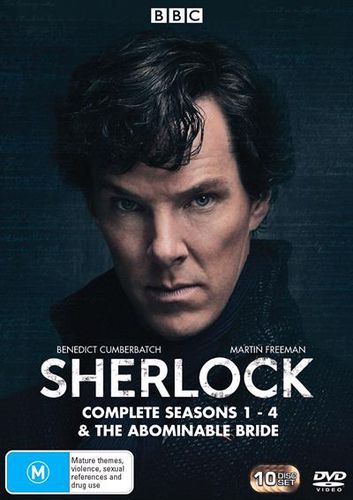 Cover image for Sherlock Seasons 1-4 & Abominable Bride (DVD)