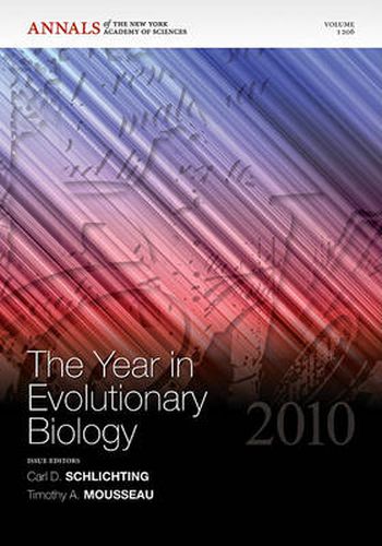 Cover image for The Year in Evolutionary Biology
