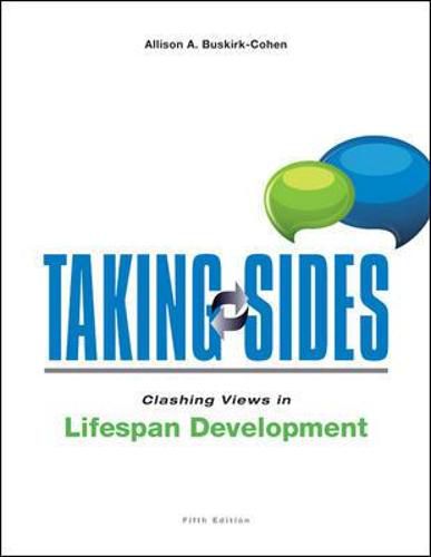 Cover image for Taking Sides: Clashing Views in Lifespan Development