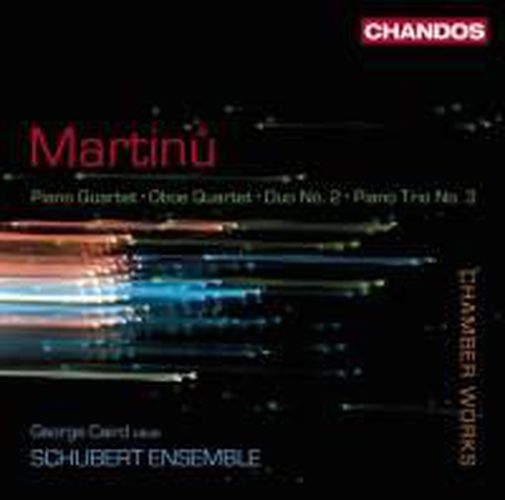 Cover image for Martinu Chamber Music