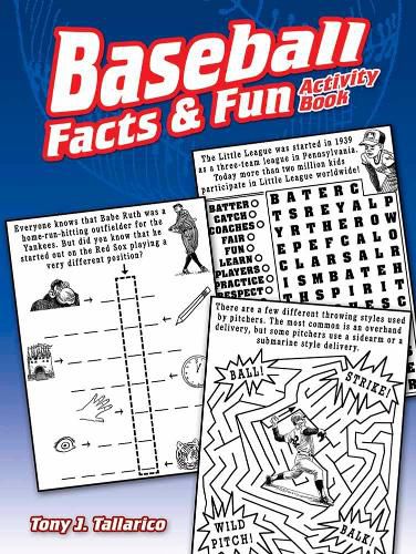 Cover image for Baseball Facts & Fun Activity Book