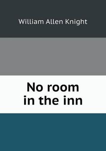 Cover image for No Room in the Inn