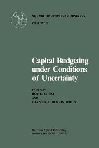 Cover image for Capital Budgeting Under Conditions of Uncertainty