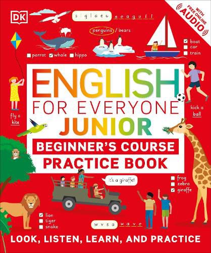 Cover image for English for Everyone Junior Beginner's Course Practice Book