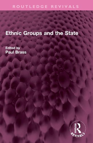 Cover image for Ethnic Groups and the State