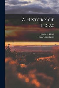 Cover image for A History of Texas