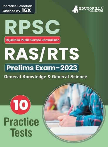 RPSC RAS/RTS - Prelims Exam Prep Book (English Edition) 2023 Rajasthan Public Service Commission 10 Full Practice Tests with Free Access To Online Tests