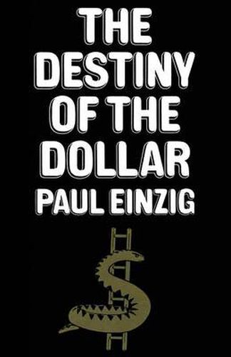 Cover image for The Destiny of the Dollar