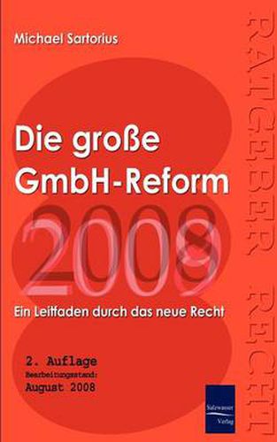 Cover image for Die grosse GmbH-Reform 2008/2009