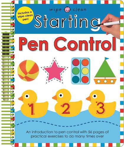 Starting Pen Control: Wipe Clean Spirals