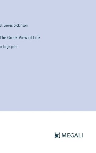 Cover image for The Greek View of Life