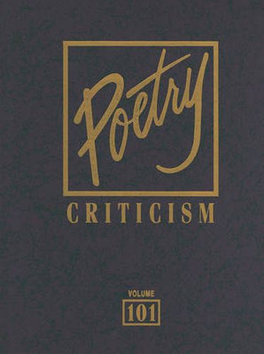 Cover image for Poetry Criticism