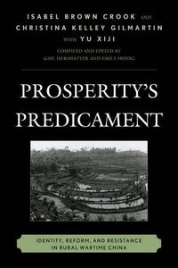 Cover image for Prosperity's Predicament: Identity, Reform, and Resistance in Rural Wartime China