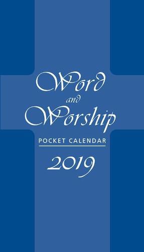 Cover image for Word and Worship Pocket Calendar 2019