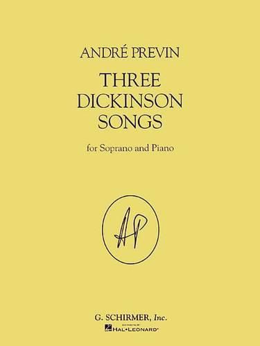 Cover image for Three Dickinson Songs