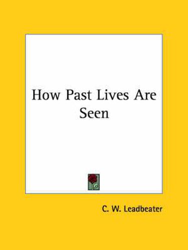Cover image for How Past Lives Are Seen
