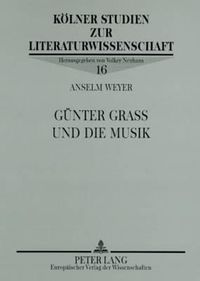 Cover image for Guenter Grass Und Die Musik