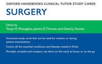 Cover image for Oxford Handbooks Clinical Tutor Study Cards: Surgery