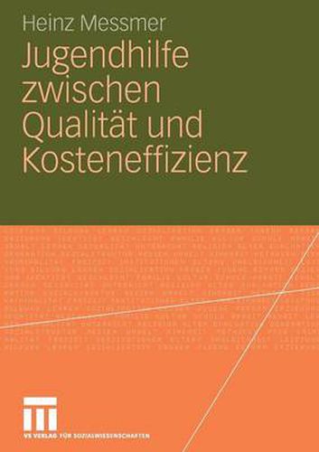 Cover image for Jugendhilfe Zwischen Qualitat Und Kosteneffizienz