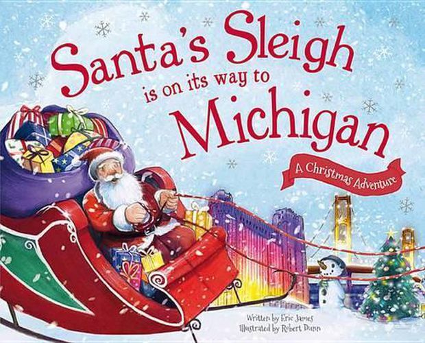 Cover image for Santa's Sleigh is on its Way to Michigan