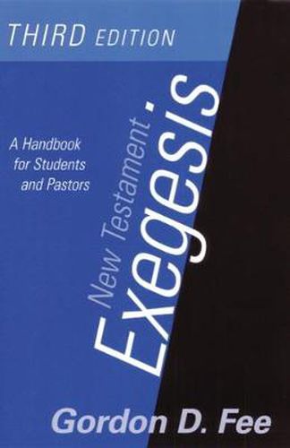 Cover image for New Testament Exegesis, Third Edition: A Handbook for Students and Pastors