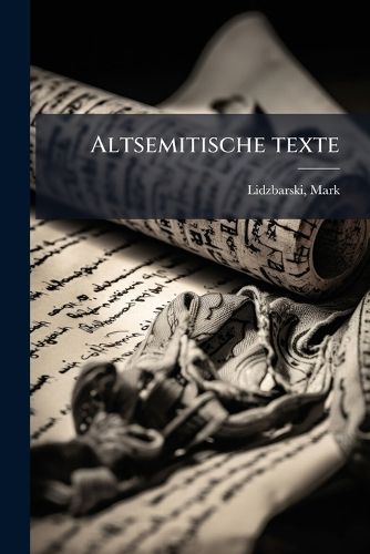 Cover image for Altsemitische Texte
