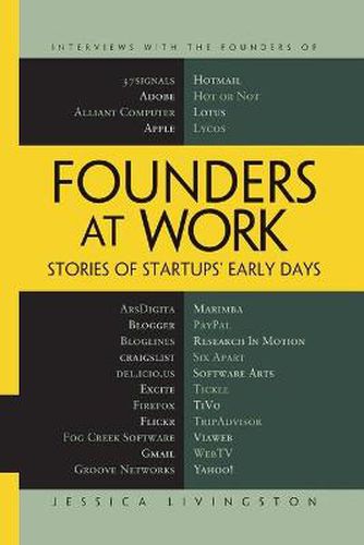 Cover image for Founders at Work: Stories of Startups' Early Days