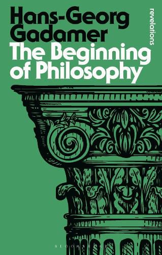 Cover image for The Beginning of Philosophy