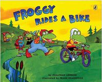 Cover image for Froggy Rides a Bike