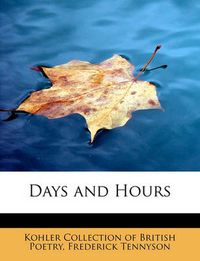 Cover image for Days and Hours