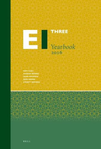 Cover image for Encyclopaedia of Islam Three Yearbook 2016