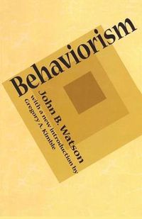 Cover image for Behaviorism