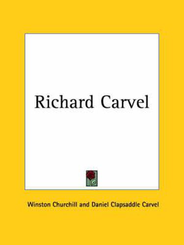 Cover image for Richard Carvel (1899)