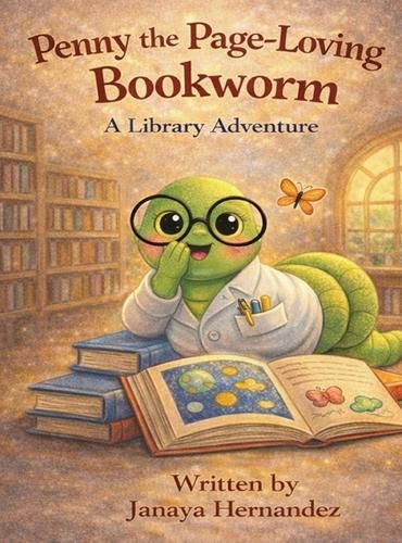 Cover image for Penny the Page-Loving Bookworm