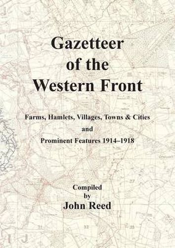 Gazetteer of the Western Front