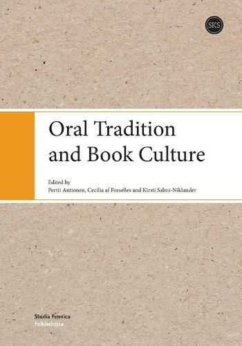 Cover image for Oral Tradition and Book Culture