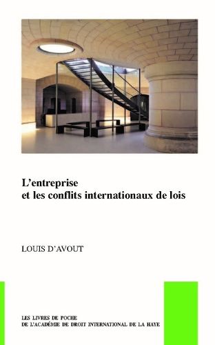 Cover image for L'entreprise et les conflits internationaux de lois