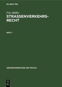 Cover image for Strassenverkehrsrecht: [Hauptbd.]