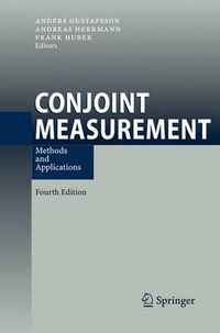 Cover image for Conjoint Measurement: Methods and Applications