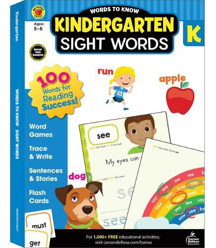 Cover image for Words to Know Sight Words, Grade K