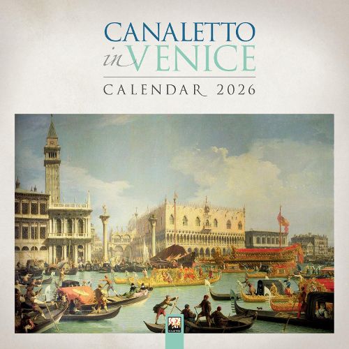 Cover image for Canaletto in Venice Wall Calendar 2026 (Art Calendar)
