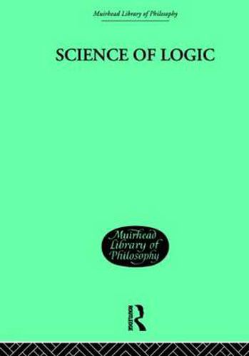 Cover image for Science of Logic