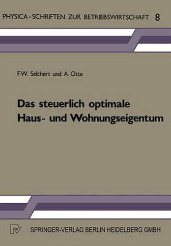 Cover image for Das Steuerlich Optimale Haus- Und Wohnungseigentum