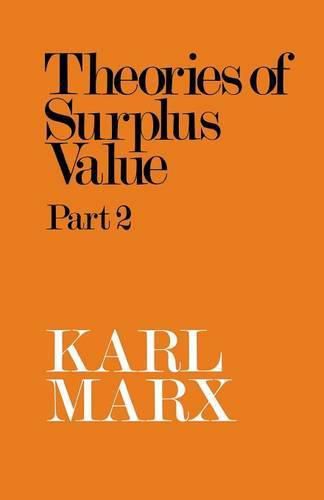 Cover image for Theories of Surplus Value