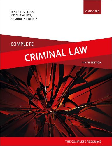 Cover image for Complete Criminal Law