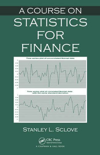 Cover image for A Course on Statistics for Finance