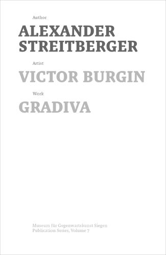 Cover image for Victor Burgin: Gradiva