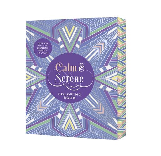 Cover image for Calm & Serene Coloring Book